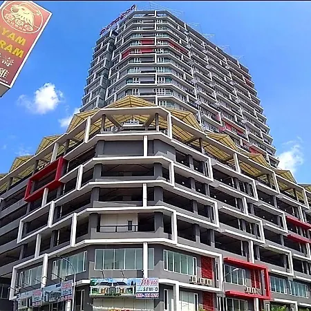 Ipoh City Modern Homestay Octagon 5-7 Pax Apartment Suite Free Parking By City Home Empire Exterior photo